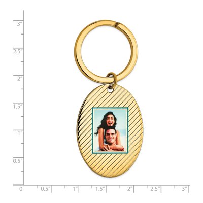 Personalized Photo Key Chain – view 2