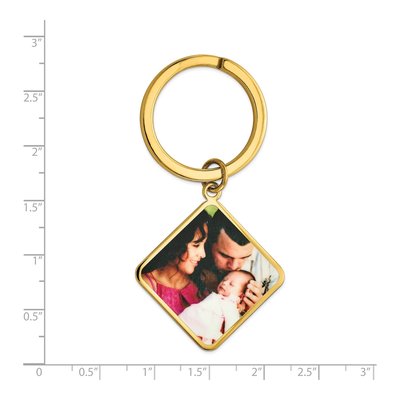 Personalized Photo Key Chain – view 2