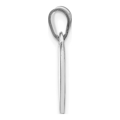 Sterling Silver Small Heart Photo Pendant – view 2