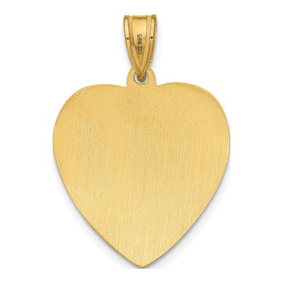 Gold-Plated Sterling Silver Heart Photo Pendant – view 3