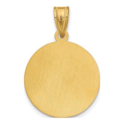 Personalized Photo Disc Pendant | Gold-Plated Silver – view 3