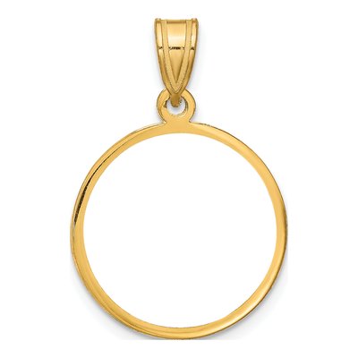 Personalized Photo Disc Pendant | Gold-Plated Silver – view 5