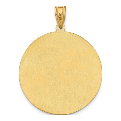 Gold-Plated Sterling Silver Personalized Photo Disc Pendant – view 3