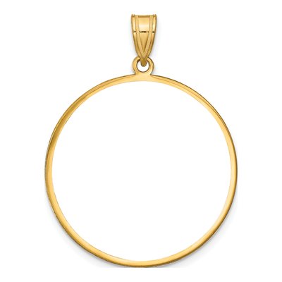 Gold-Plated Sterling Silver Personalized Photo Disc Pendant – view 5