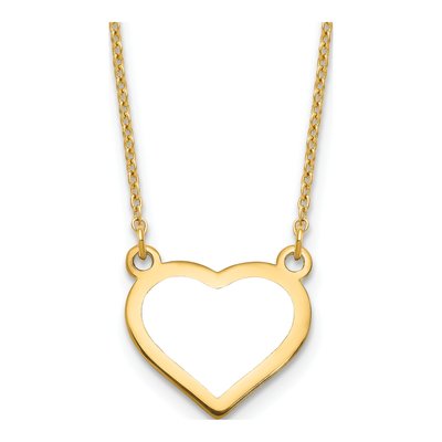 Gold-Plated Sterling Silver Personalized Photo Heart Necklace – view 4