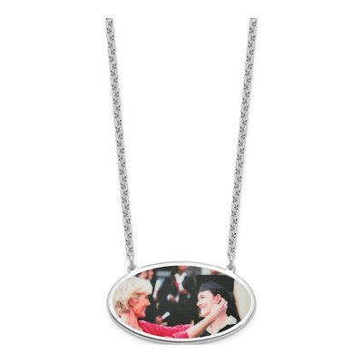 Sterling Silver Photo Necklace – view 2