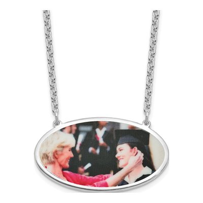 Sterling Silver Photo Necklace