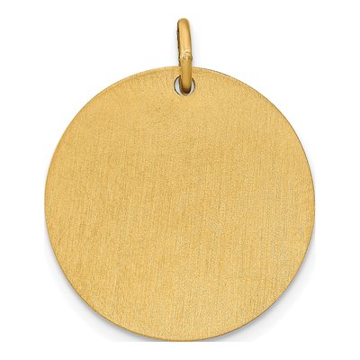 Gold-Plated Sterling Silver Medium Picture Disc Charm – view 3