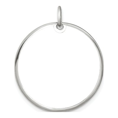 Sterling Silver Personalized Large Photo Charm – view 3