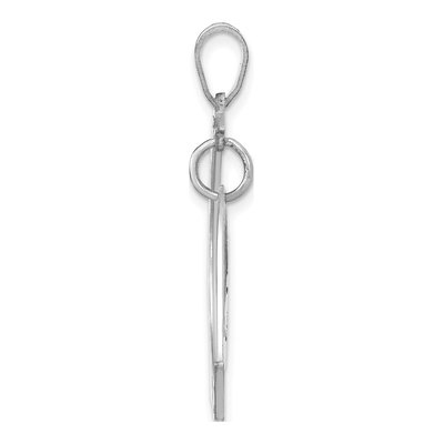 Sterling Silver Personalized Moon Photo Pendant – view 2