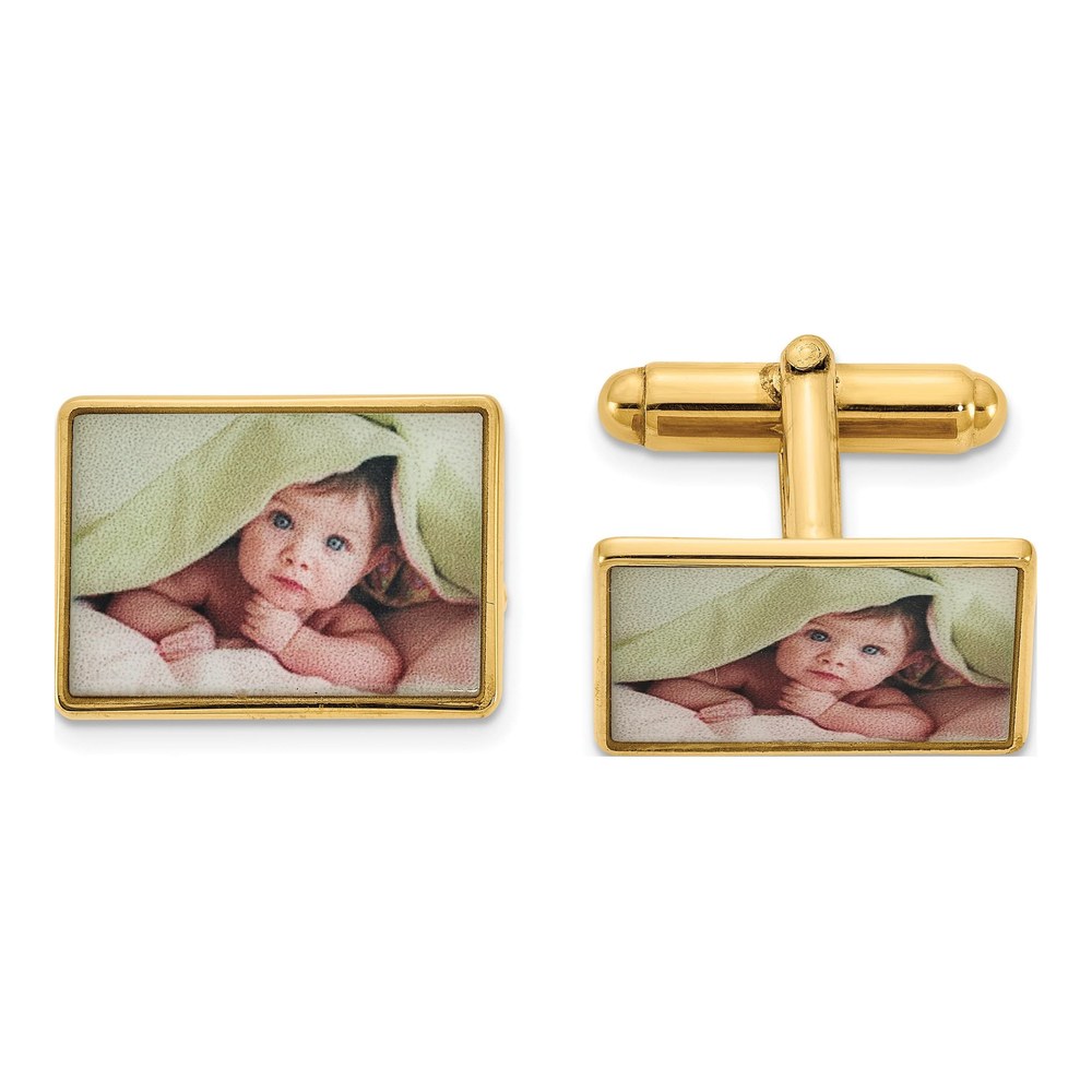 Personalized Photo Cuff Links