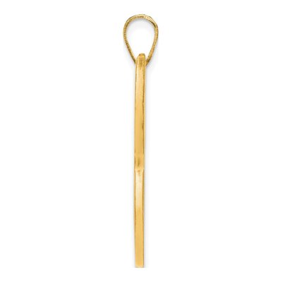 Gold-Plated Sterling Silver Personalized Dog Bone Photo Pendant – view 2
