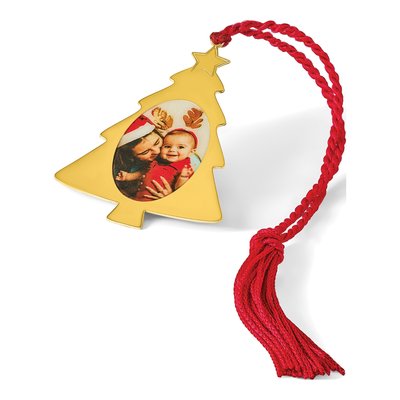 Personalized Christmas Tree Photo Ornament – view 5