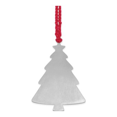 Sterling Silver Christmas Tree Photo Ornament – view 4