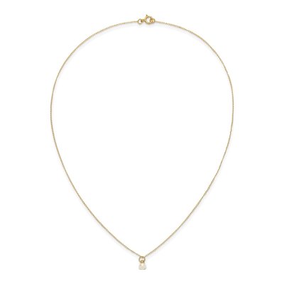 Girls' 14K Gold Pearl Necklace, Earrings & Bracelet Set – view 6