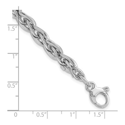 14K White Gold Bracelet – view 4