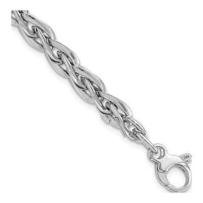 14K White Gold Bracelet