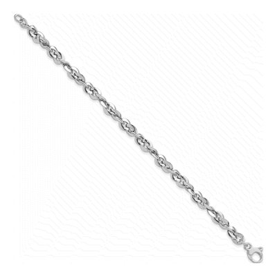 14K White Gold Bracelet – view 3