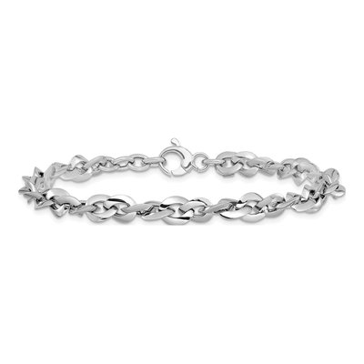 14K White Gold Bracelet – view 4
