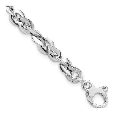 14K White Gold Bracelet