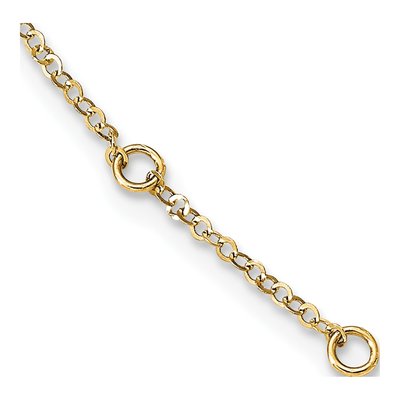 14K Two-Tone Gold Stars Necklace – view 4