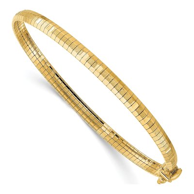 14K Yellow Gold Omega Bracelet