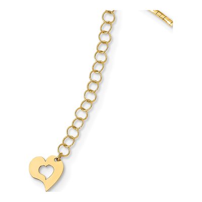 14K Yellow Gold Omega Necklace – view 3