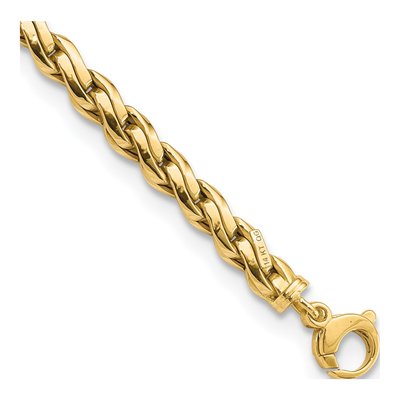 14K Yellow Gold Fancy Link Bracelet