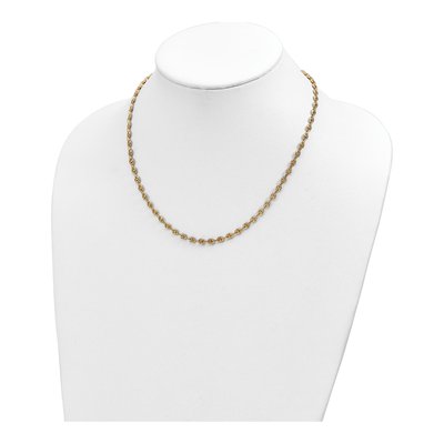 14K Yellow Gold Fancy Link Necklace – view 4