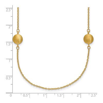 14K Yellow Gold 8-Station Fancy Necklace – view 4