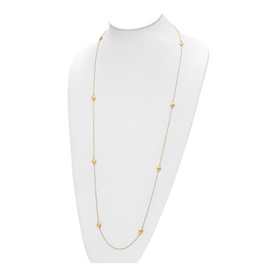 14K Yellow Gold 8-Station Fancy Necklace – view 5