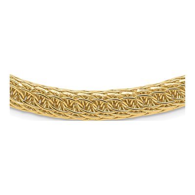 14K Yellow Gold Fancy Multi-Link Necklace