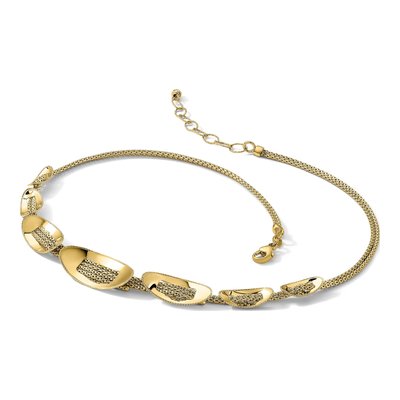 14K Yellow Gold 3mm Fancy Plus Link Chain – view 6