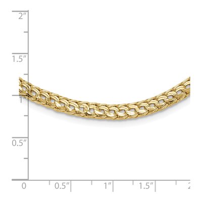 14K Yellow Gold Fancy Diamond-Cut Necklace – view 5