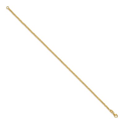 14K Yellow Gold Beaded Bracelet – view 3