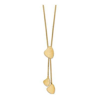 14K Yellow Gold Drop Y-Necklace – view 3
