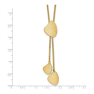 14K Yellow Gold Drop Y-Necklace – view 5