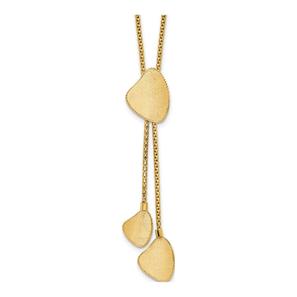 14K Yellow Gold Drop Y-Necklace