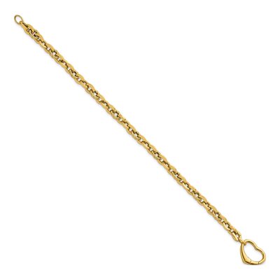 14K Yellow Gold Twisted Cable Bracelet – view 3