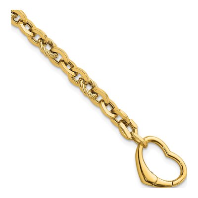 14K Yellow Gold Twisted Cable Bracelet
