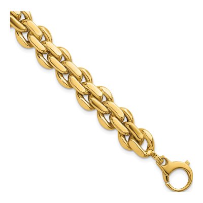 14K Yellow Gold Fancy Link Bracelet