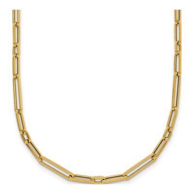 14K Yellow Gold 2.9mm Paperclip Chain