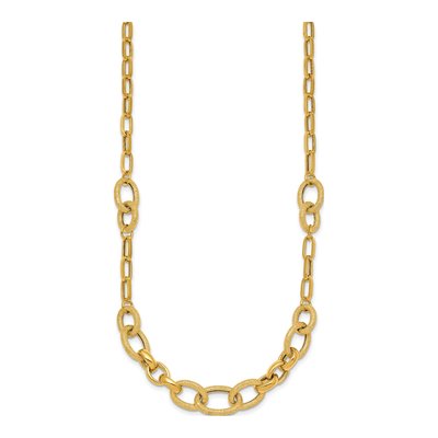 14K Yellow Gold 10.6mm Link Chain – view 3