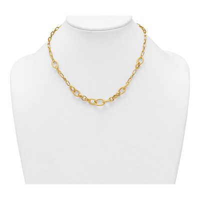 14K Yellow Gold 10.6mm Link Chain – view 4