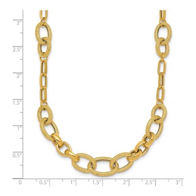 14K Yellow Gold 10.6mm Link Chain – view 6