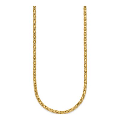 14K Yellow Gold Fancy Link Necklace – view 3