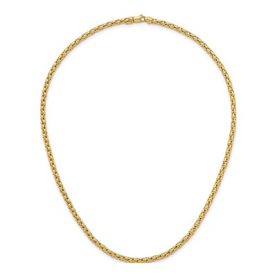 14K Yellow Gold Fancy Link Necklace – view 5