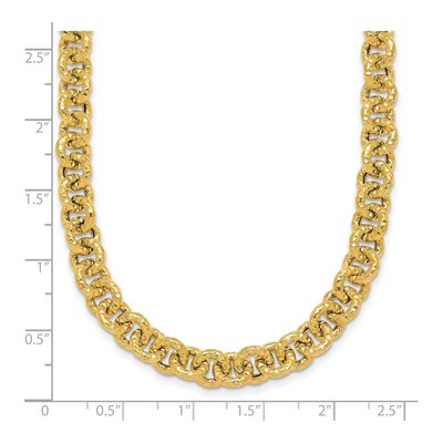 14K Yellow Gold Cable Necklace – view 6