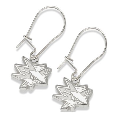 San Jose Sharks Sterling Silver Earrings
