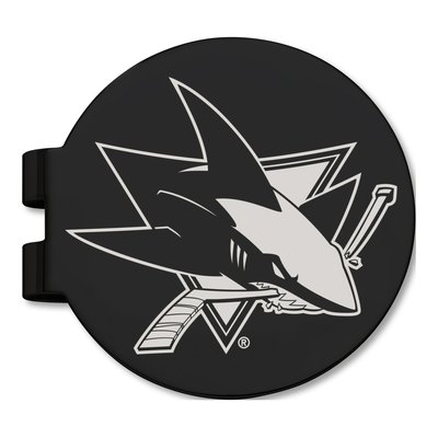 San Jose Sharks Engraved Stainless Steel Money Clip